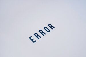 invalid ip address error guide information